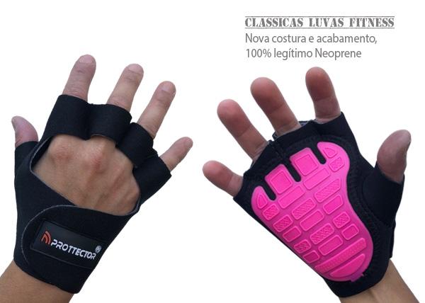 Luva de Musculação Neoprene Gel Rosa Prottector Cor: Rosa Tamanho: M Menor preço em Luva de Musculação Neoprene Gel Rosa Prottector Cor: Rosa Tamanho: M