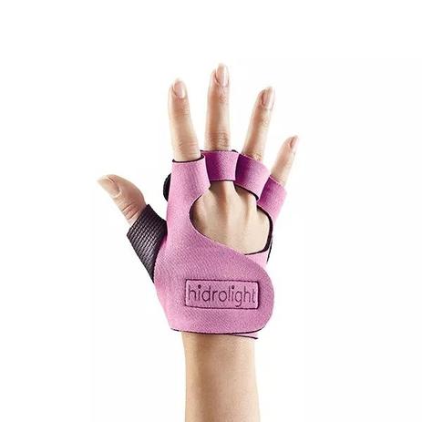 Luva de Musculação Rosa Par Hidrolight Menor preço em Luva de Musculação Rosa Par Hidrolight
