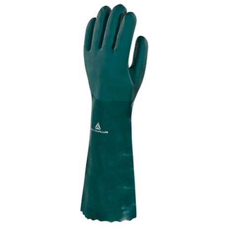 Luva de pvc áspera 45 cm verde - Delta plus Menor preço em Luva de pvc áspera 45 cm verde - Delta plus