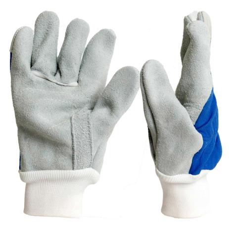 Luva de raspa com dorso de nylon reforçada ca21294 - Teknoluvas Menor preço em Luva de raspa com dorso de nylon reforçada ca21294 - Teknoluvas
