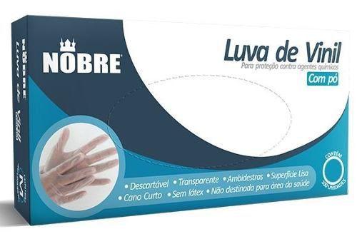 Luva De Vinil Com Pó Tamanho P - Marca Nobre C/500 Menor preço em Luva De Vinil Com Pó Tamanho P - Marca Nobre C/500