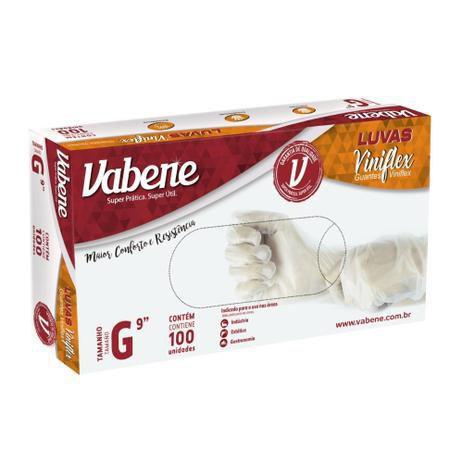 Luva Descartável Viniflex c/100 G - Vabene Menor preço em Luva Descartável Viniflex c/100 G - Vabene