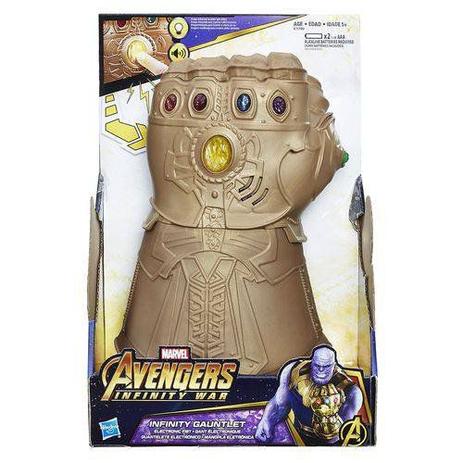 Luva Eletronica Avengers Manopla do Infinito Hasbro E1799 12987 Menor preço em Luva Eletronica Avengers Manopla do Infinito Hasbro E1799 12987