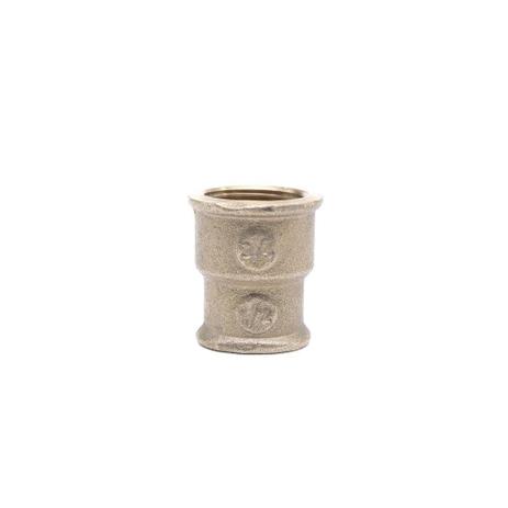 Luva em Latão Redonda Rosca Fêmea 3/4'' X Rosca Fêmea 1/2'' - Ramo Conexões Menor preço em Luva em Latão Redonda Rosca Fêmea 3/4'' X Rosca Fêmea 1/2'' - Ramo Conexões