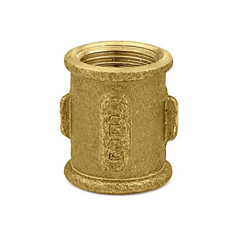 Luva em Latão Rosca Fêmea 1/2" Dourado - Ramo Conexões Menor preço em Luva em Latão Rosca Fêmea 1/2" Dourado - Ramo Conexões