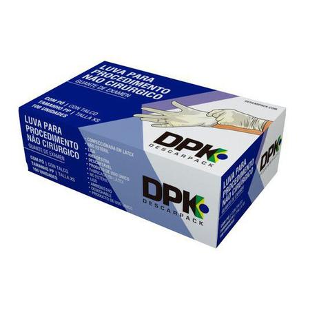 Luva latex descarpack com po pp dpk cx 100 unid Menor preço em Luva latex descarpack com po pp dpk cx 100 unid