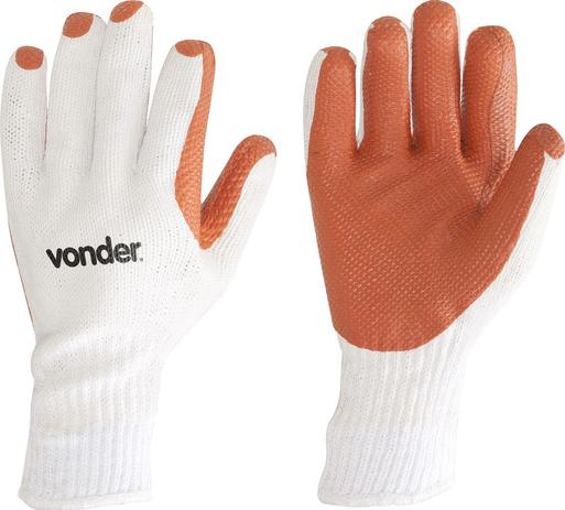 Luva malha revestida xg palma látex laranja ca30518 - Vonder Menor preço em Luva malha revestida xg palma látex laranja ca30518 - Vonder