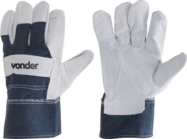 Luva mista 7cm palma raspa dorso jeans ca29890 - Vonder Menor preço em Luva mista 7cm palma raspa dorso jeans ca29890 - Vonder