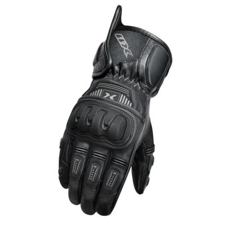 Luva moto bike x11 impact 2 cano curto couro preto p Menor preço em Luva moto bike x11 impact 2 cano curto couro preto p