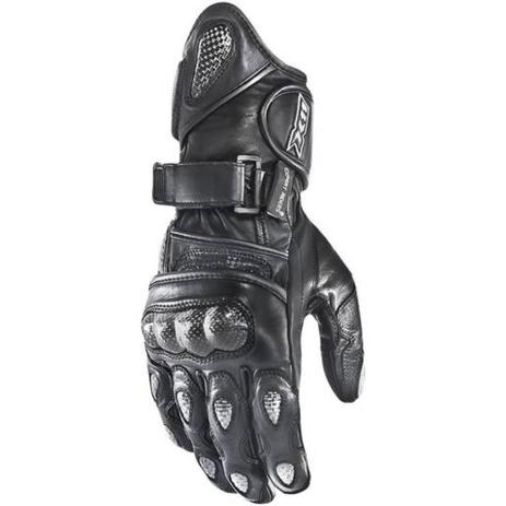 Luva moto bike x11 racer cano longo couro bovino preto p Menor preço em Luva moto bike x11 racer cano longo couro bovino preto p