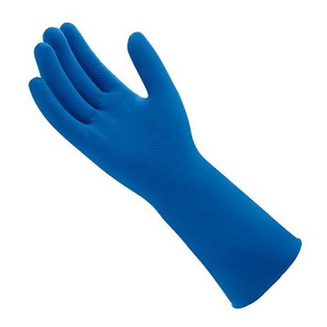 Luva multiuso palma antiderrapante de latex azul - mucambo Menor preço em Luva multiuso palma antiderrapante de latex azul - mucambo