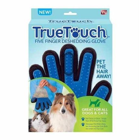 Luva Nano Magnética Tira Pelos Pets Cães e Gatos - True touch Menor preço em Luva Nano Magnética Tira Pelos Pets Cães e Gatos - True touch