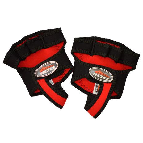 Luva Neoprene Polimet LVNPSDV Sem Dedo Vermelha E Preta Menor preço em Luva Neoprene Polimet LVNPSDV Sem Dedo Vermelha E Preta