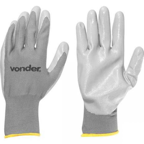 Luva Poliester C/latex Nitrilico T-9 Vonder Menor preço em Luva Poliester C/latex Nitrilico T-9 Vonder