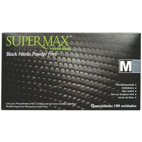 Luva Procedimento Nitrilo Preta S/ Pó M - Supermax é ruim? Luva Procedimento Nitrilo Preta S/ Pó M - Supermax é boa?