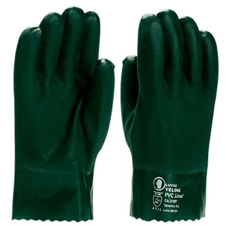 Luva PVC Cano Curto 26cm Tam. 9,5 Yeling Menor preço em Luva PVC Cano Curto 26cm Tam. 9,5 Yeling