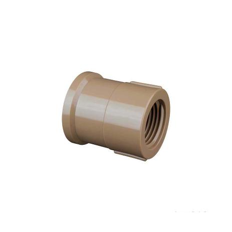 Luva roscável soldável 25mm x 1/2” Fortlev Menor preço em Luva roscável soldável 25mm x 1/2” Fortlev