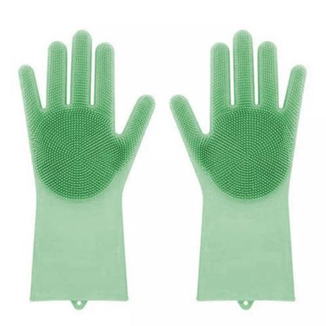 Luva Silicone Lava Louça Anti Térmica Verde - Thata esportes Menor preço em Luva Silicone Lava Louça Anti Térmica Verde - Thata esportes
