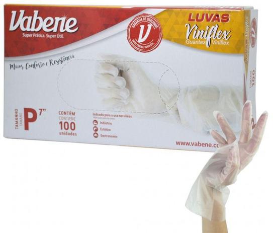 Luva Viniflex Descartável Procedimentos Sem Pó 100 Luvas P - Vabene Menor preço em Luva Viniflex Descartável Procedimentos Sem Pó 100 Luvas P - Vabene