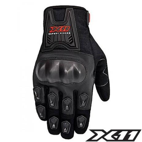 Luva x11 blackout verao c/ protetor - cor preto Menor preço em Luva x11 blackout verao c/ protetor - cor preto
