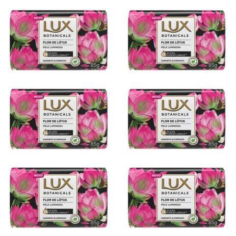 Lux Botanicals Flor De Lotus Sabonete Glicerina 85g (Kit C/06) Menor preço em Lux Botanicals Flor De Lotus Sabonete Glicerina 85g (Kit C/06)