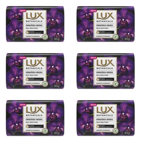 Lux Botanicals Orquídea Negra Sabonete Glicerina 85g (Kit C/06) Menor preço em Lux Botanicals Orquídea Negra Sabonete Glicerina 85g (Kit C/06)