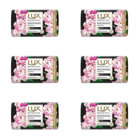 Lux Botanicals Rosas Francesas Sabonete Glicerina 125g (Kit C/06) Menor preço em Lux Botanicals Rosas Francesas Sabonete Glicerina 125g (Kit C/06)