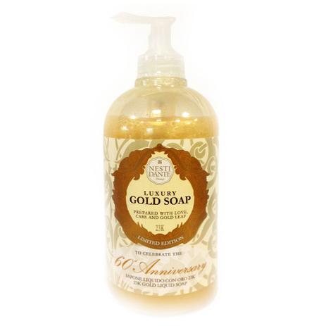 Luxury Gold Soap 60 Aniversary Nesti Dante - Sabonete Líquido Menor preço em Luxury Gold Soap 60 Aniversary Nesti Dante - Sabonete Líquido