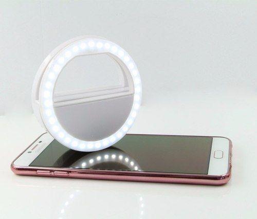 Luz De Selfie Flash Para Celular Portatil Clipe Anel Branco (60413 / 888600) - Ab midia Menor preço em Luz De Selfie Flash Para Celular Portatil Clipe Anel Branco (60413 / 888600) - Ab midia