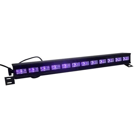 Luz Negra Ultravioleta Led Uv Projetor 12 luzes Barra - LK-UV12 - Tomate é boa?
