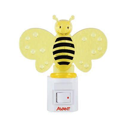 Luz Noturna Abelha Led Avant 1W 3000k Menor preço em Luz Noturna Abelha Led Avant 1W 3000k