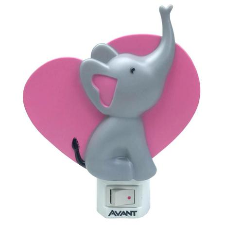 Luz noturna avant led elefante bivolt 3000k Menor preço em Luz noturna avant led elefante bivolt 3000k