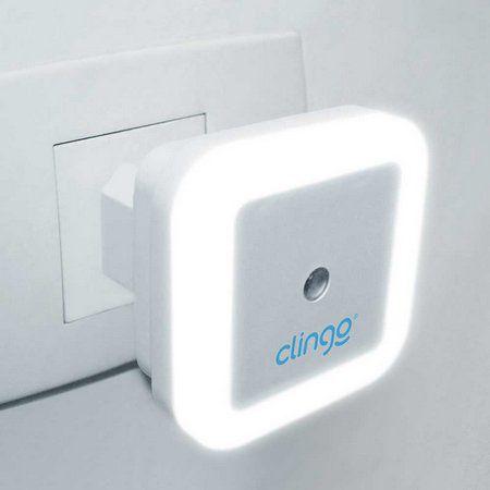 Luz Noturna Com Sensor Automático Led Bivolt - Clingo Menor preço em Luz Noturna Com Sensor Automático Led Bivolt - Clingo