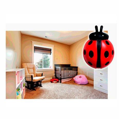 Luz Noturna LED Modelo Joaninha - controle Manual - p/ Quarto de Bebê - Dni Menor preço em Luz Noturna LED Modelo Joaninha - controle Manual - p/ Quarto de Bebê - Dni
