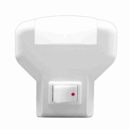 Luz noturna manual bivolt de Led DNI 6188 branco Key West Menor preço em Luz noturna manual bivolt de Led DNI 6188 branco Key West
