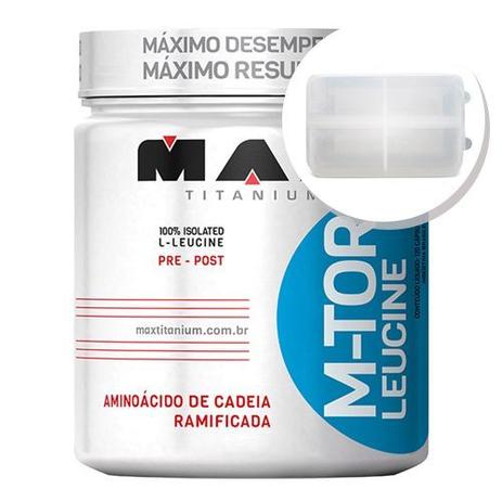 M-Tour Leucine - 120 cápsulas + Porta Cápsulas transparente - Max Titanium é ruim? M-Tour Leucine - 120 cápsulas + Porta Cápsulas transparente - Max Titanium é boa?