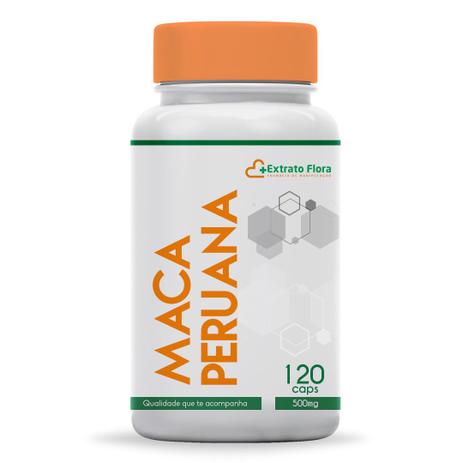 Maca Peruana 500mg 180 Cápsulas - Extrato flora Menor preço em Maca Peruana 500mg 180 Cápsulas - Extrato flora