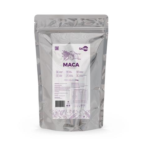 Maca Peruana em Pó Vitaminas e Minerais Gelvitta 1 kg Menor preço em Maca Peruana em Pó Vitaminas e Minerais Gelvitta 1 kg