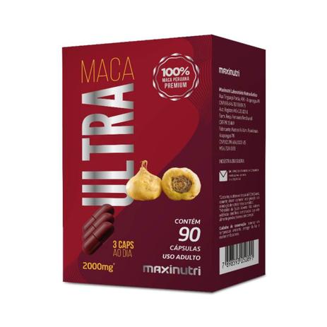 Maca Ultra Maca Peruana Premium C/90 Menor preço em Maca Ultra Maca Peruana Premium C/90