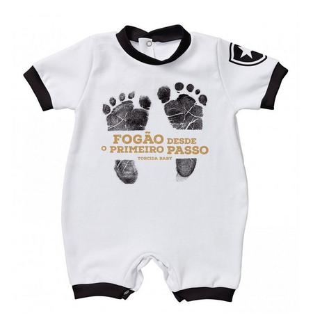Macacão Bebê Botafogo Primeiro Passo - Torcida Baby Menor preço em Macacão Bebê Botafogo Primeiro Passo - Torcida Baby