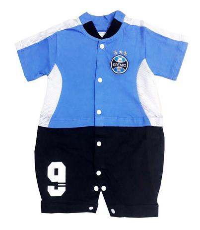 Macacão Bebê Grêmio Curto Artilheiro Oficial - Revedor Menor preço em Macacão Bebê Grêmio Curto Artilheiro Oficial - Revedor