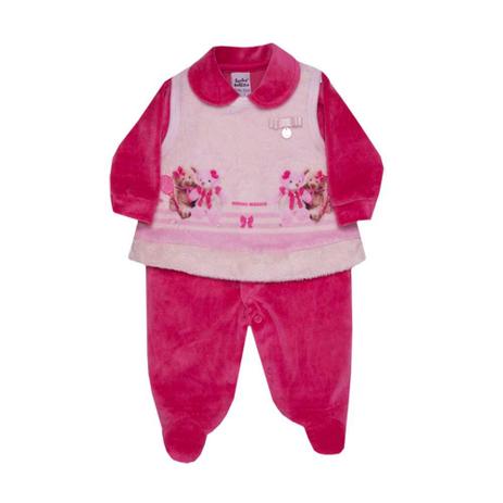 macacão colete bebê menina plush charmosas ursinhas - Sonho mágico Menor preço em macacão colete bebê menina plush charmosas ursinhas - Sonho mágico