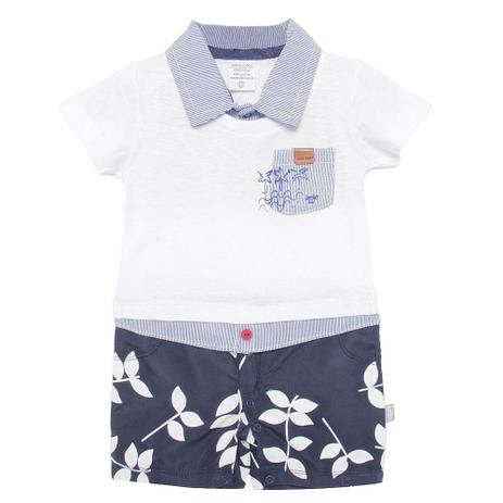 Macacão Conjunto Menino Azul - Curtindo o Verão - Keko Baby Menor preço em Macacão Conjunto Menino Azul - Curtindo o Verão - Keko Baby