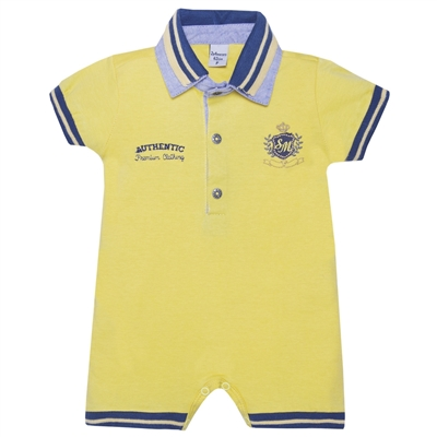 Macacão Curto Authentic Amarelo 140456 - Sonho Mágico Menor preço em Macacão Curto Authentic Amarelo 140456 - Sonho Mágico