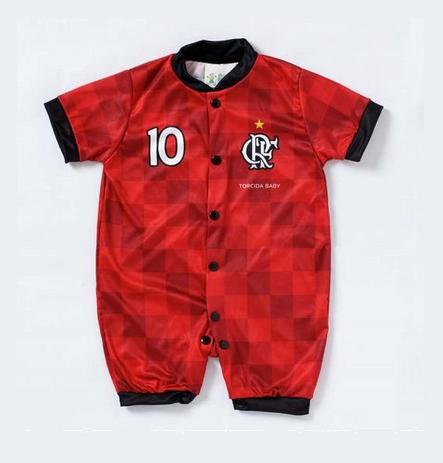 Macacão Curto Bebê Flamengo Torcida Baby Menor preço em Macacão Curto Bebê Flamengo Torcida Baby