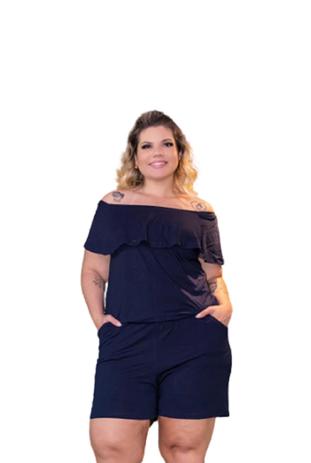 macacão plus size ciganinha