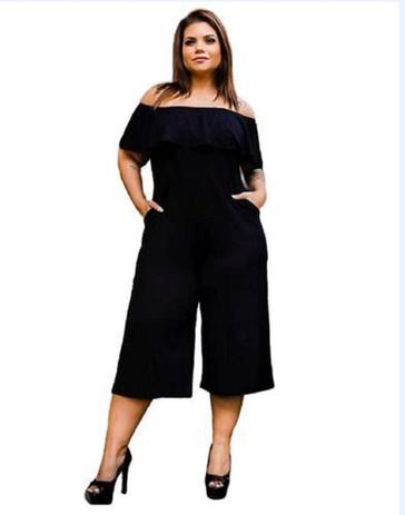 macacão plus size ciganinha