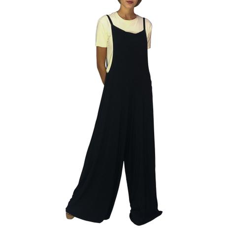 macacão jardineira pantalona