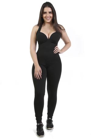 Top Feminino Fitness Preto Plus size com bojo – Galvic Fitness