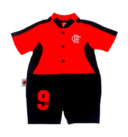 Macacão Flamengo Curto Artilheiro Oficial - Revedor Menor preço em Macacão Flamengo Curto Artilheiro Oficial - Revedor